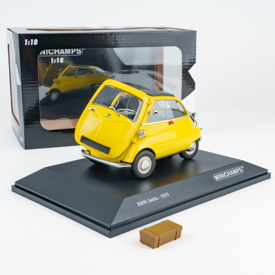 MINICHAMPS 1:18 BMW ISETTA - 1955 - Yellow 110024002