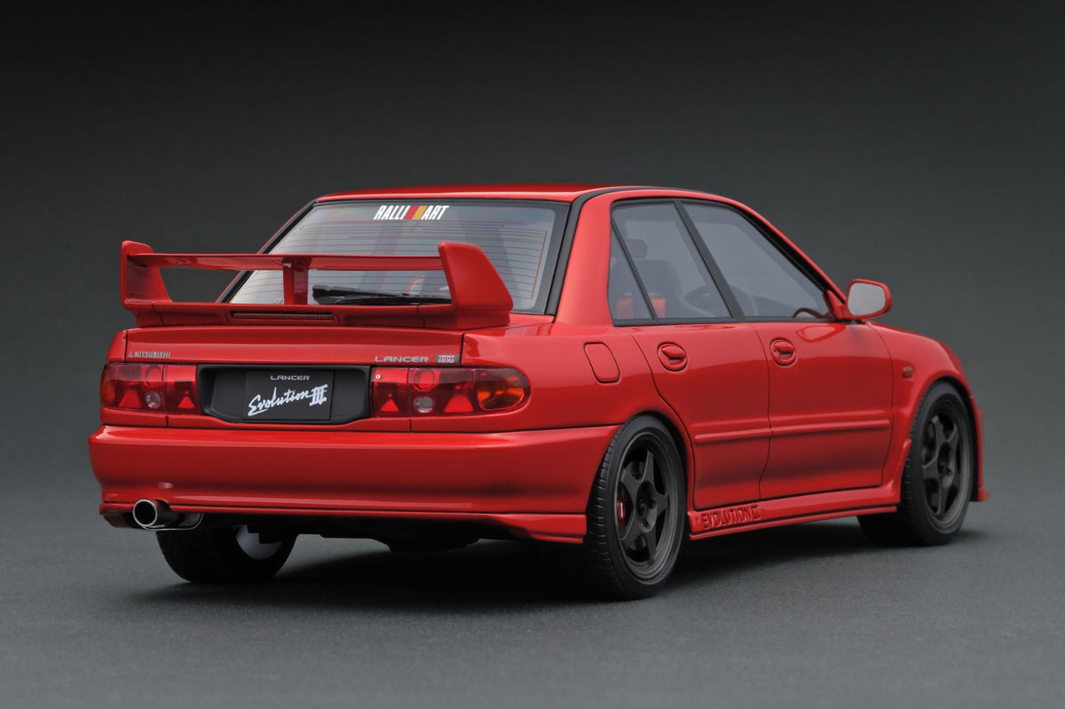 Ignition Model 1:18 Mitsubishi Lancer Evolution III GSR (CE9A) Red