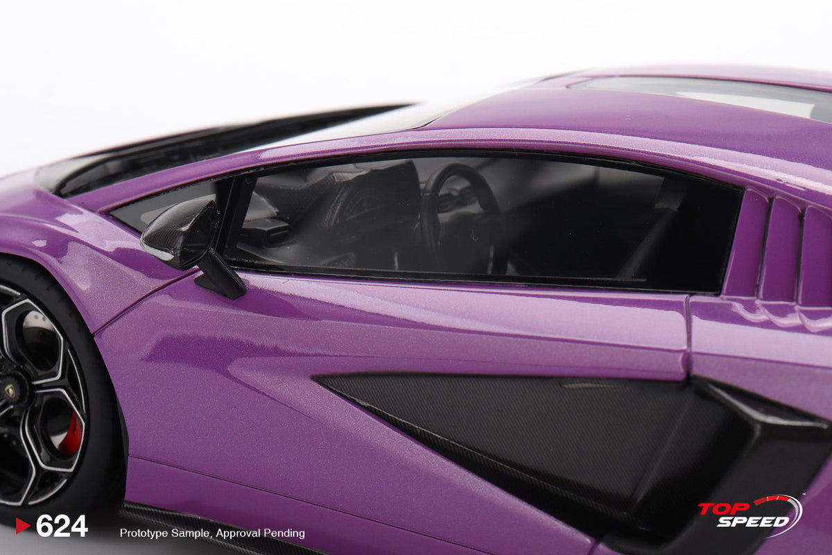 TOPSPEED 1:18 Lamborghini LPI 800-4 Viola 30th TS0624