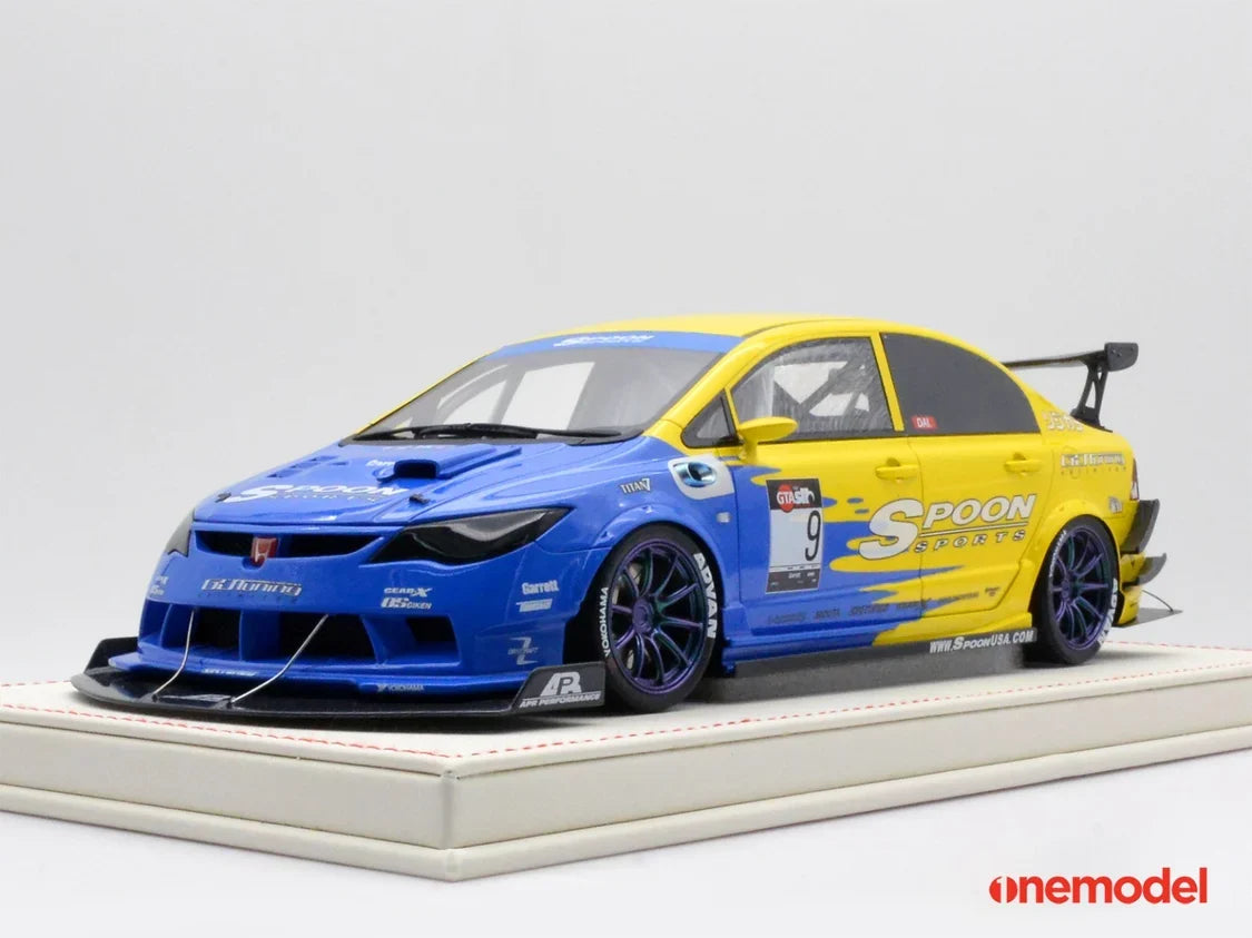 One Model 1:18 Honda Civic Type-R FD2 Spoon Sports OM-10012