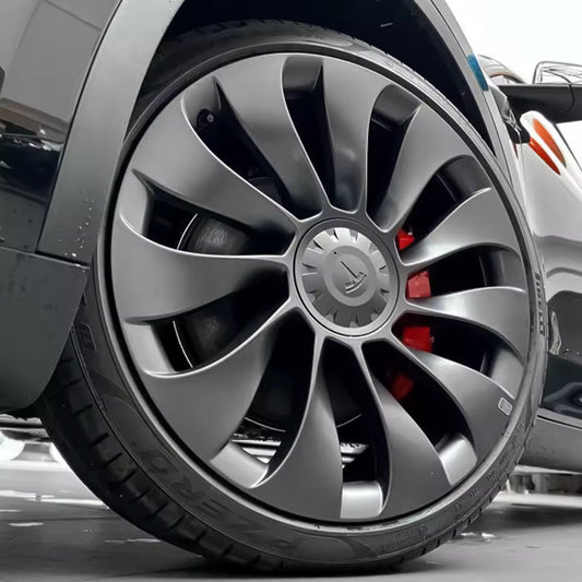20" & 21” Wheel Hub Center Caps for Model Y (2020-2025.03) | Quick-Snap & Tool-Free