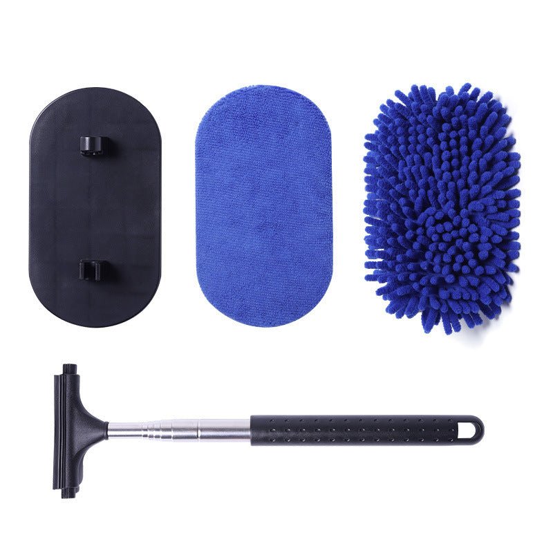 3-in-1 Car Window Wiper with Extendable handle | 180° Rotating