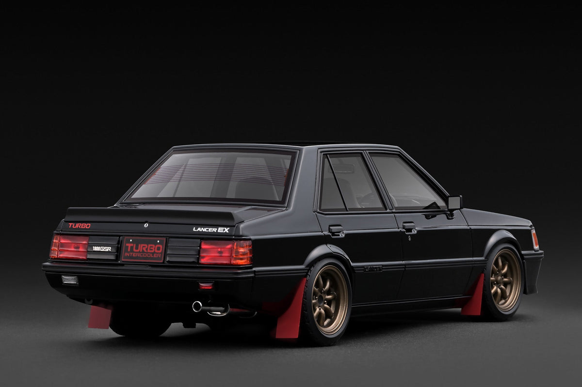 Ignition Model 1:18 Mitsubishi Lancer EX GSR Turbo (A175A) Black *Fog Lamp IG3966