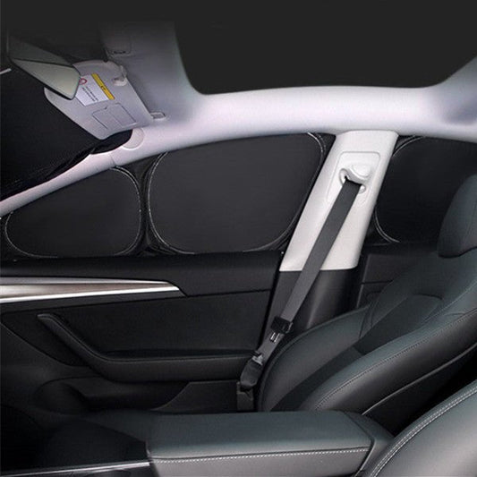 6pcs Set Window Sunshade Covers for Tesla Model S