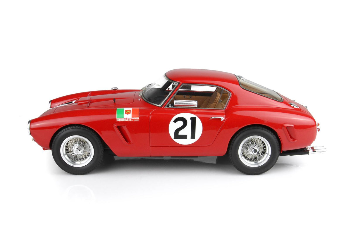 BBR 1:18 Ferrari 250 SWB 24H Le Mans 1960 car n. 21