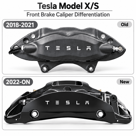 Brake Caliper Covers for Tesla Model S/X | 4-Piece Aluminum Set