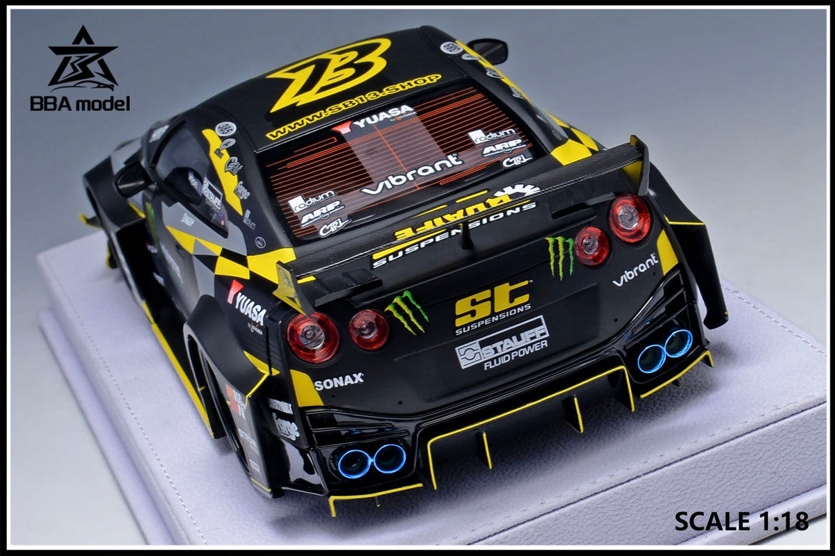 BBA model 1:18 Nissan GTR 35GT-RR LBWK Limited Edition (5 Versions)