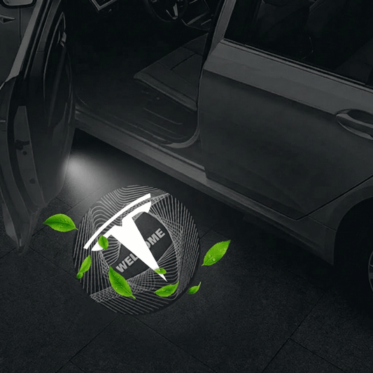 Dynamic 3D LED Puddle Lights for Model 3/Y (2017-Present) | 360° Adjustable