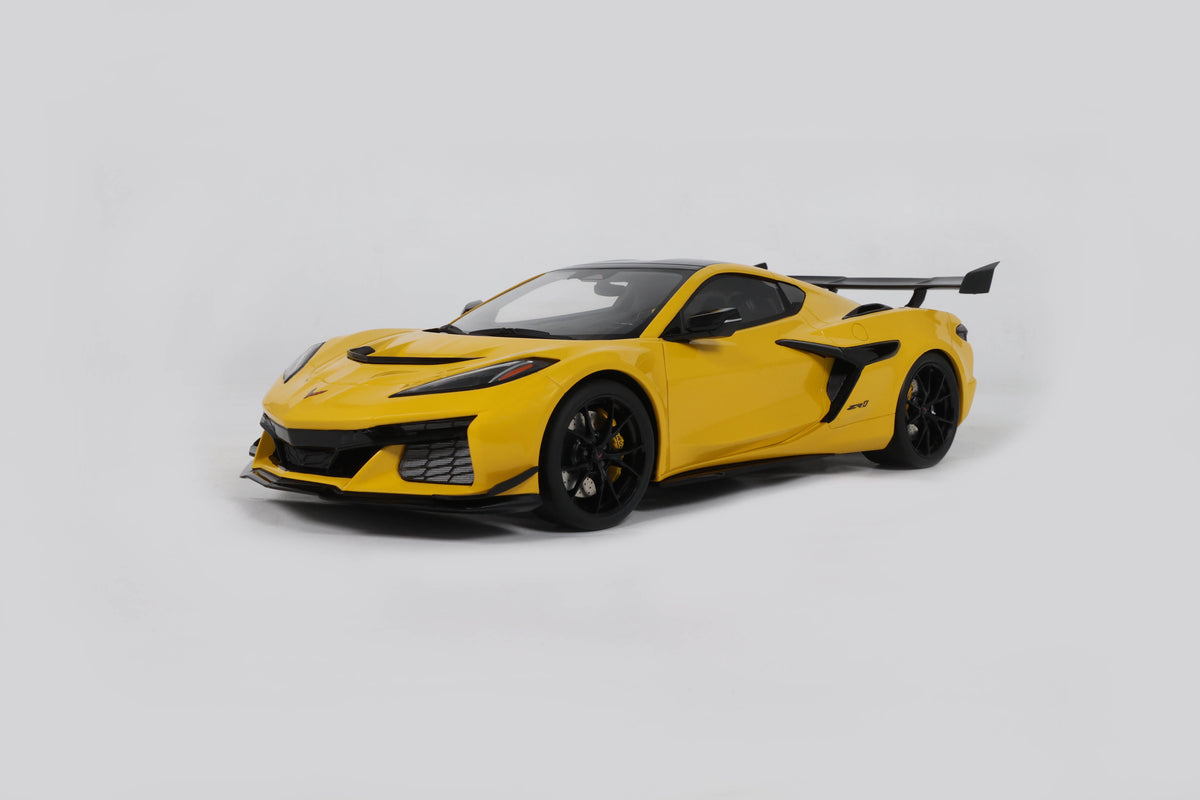 GT Spirit 1:18 CHEVROLET CORVETTE C8 ZR1 YELLOW 2025 GT528