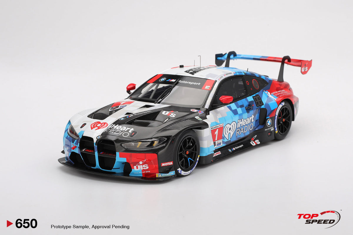 TOPSPEED 1:18 BMW M4 GT3 EVO #1 Paul Miller Racing 2025 IMSA DAYTONA 24Hrs TS0650
