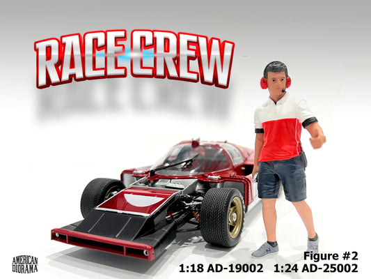 American Diorama 1:18 Race Crew (6 Versions)