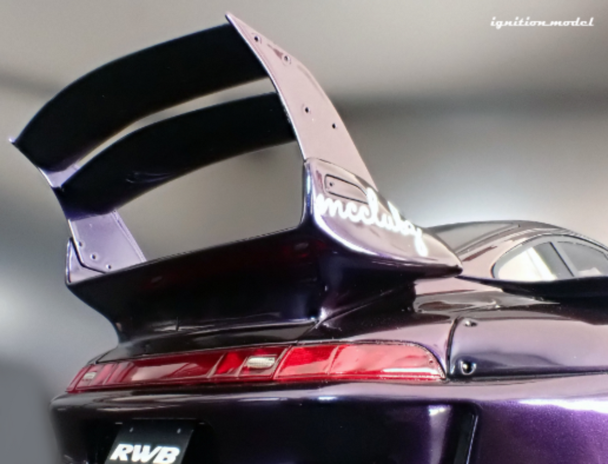 Ignition Model 1:18 Porsche RWB 993 Purple Metallic IG3739