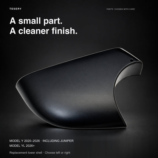 Lower Mirror Cover for Tesla Model Y / YL