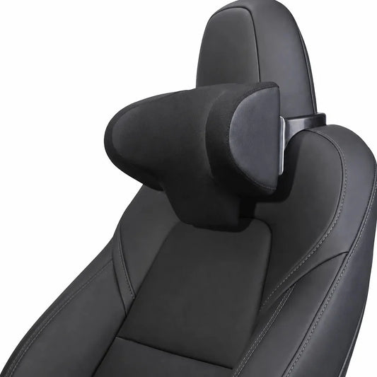Ergonomic and Slow-Rebound Memory Foam Car Headrest for Model Y & Model 3