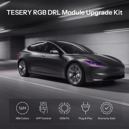 RGB DRL Module Upgrade Kit for Model 3 Highland丨OEM Ambient Sync