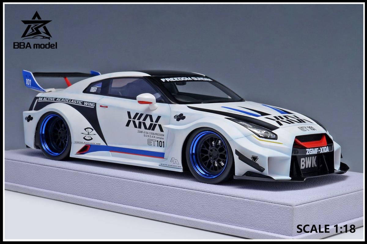 BBA model 1:18 Nissan GTR 35GT-RR LBWK (5 Colours)