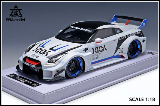 BBA model 1:18 Nissan GTR 35GT-RR LBWK (5 Colours)