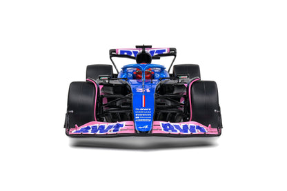 Solido 1:18 ALPINE A523 BLUE E.OCON MONACO GP 2023