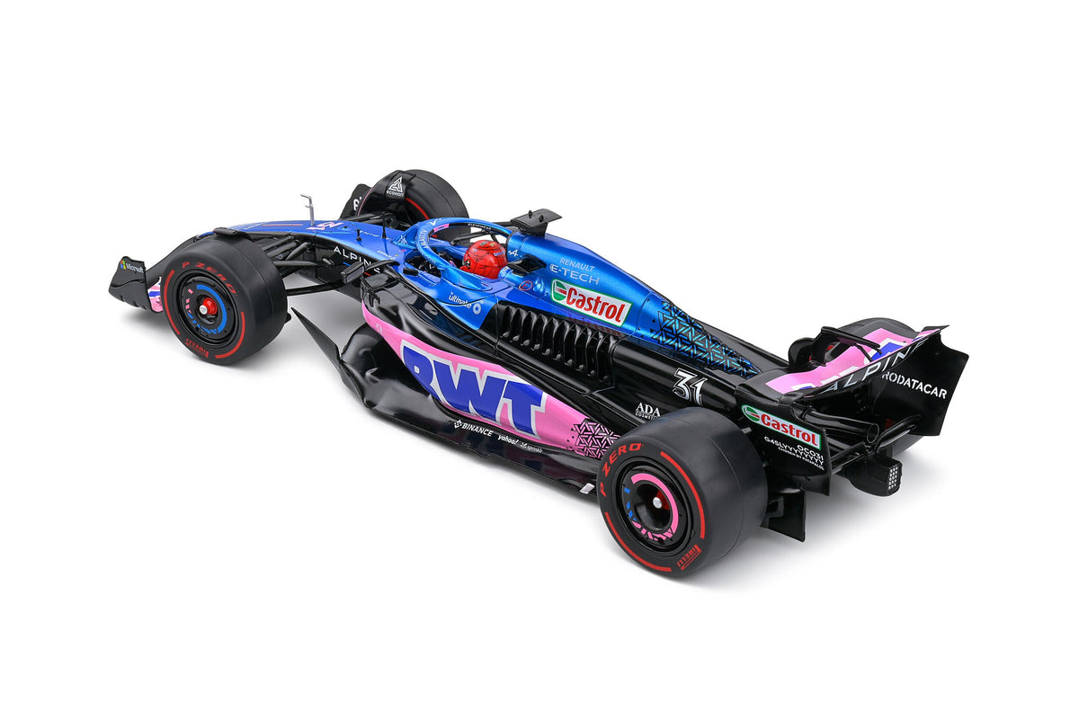 Solido 1:18 ALPINE A523 BLUE E.OCON MONACO GP 2023