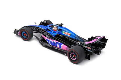 Solido 1:18 ALPINE A523 BLUE P.GASLY DUTCH GP 2023 S1811002