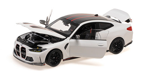 MINICHAMPS 1:18 BMW M4 CSL - 2022 – WHITE