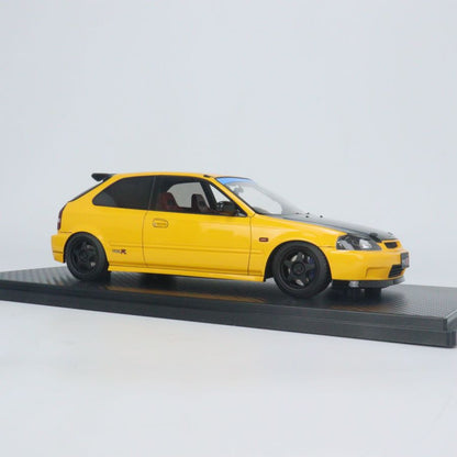 Ignition Model 1:18 Honda Civic (EK9) Type R Yellow IG2676