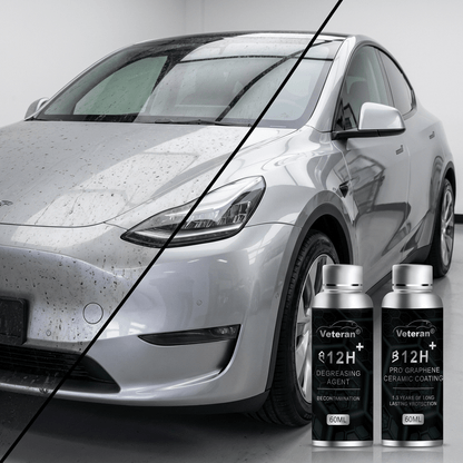 12H Graphene Ceramic Coating & Degreaser Kit | Mirror Shine & Hydrophobic