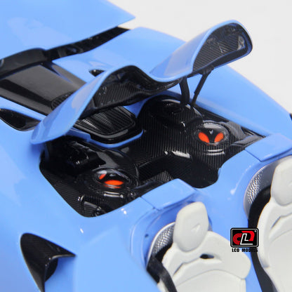 LCD 1:18 McLaren ELVA - Blue LCD18015-BU