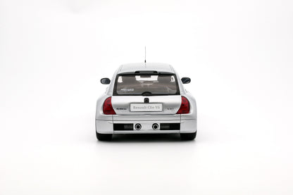 OttOmobile 1:18 RENAULT CLIO V6 PHASE 1 SILVER 2001