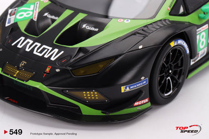 TOPSPEED 1:18 Lamborghini Huracán GT3 EVO2 #78 Forte Racing IMSA 2023 Daytona 24 Hrs
