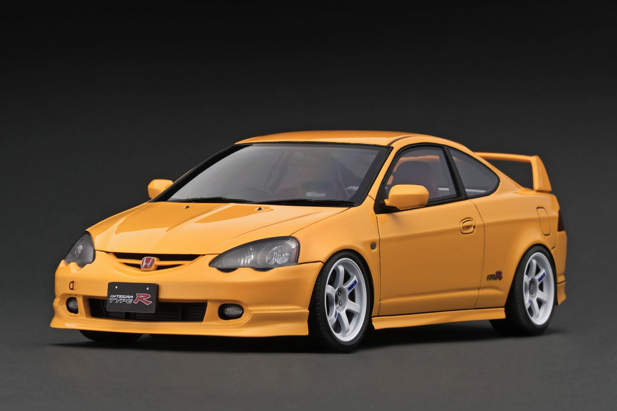 IG 1:18 Honda INTEGRA (DC5) TYPE R Yellow IG3328