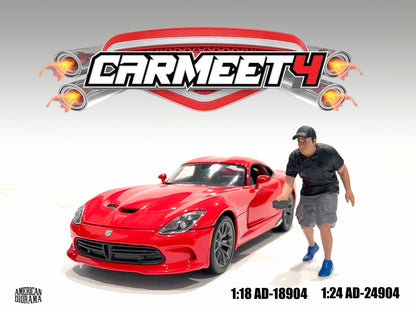 American Diorama 1:18 Car Meet 4 Resin Figures (6 Variants)