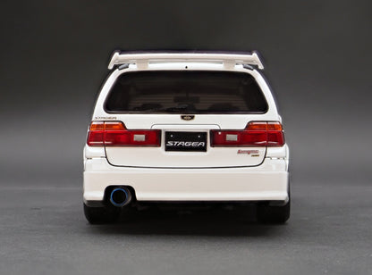 Ignition Model 1:18 Nissan STAGEA 260RS (WGNC34) White With RB26DETT Engine IG2889