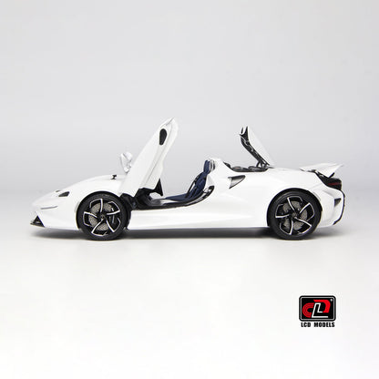 LCD 1:18 McLaren ELVA - White LCD18015-WH