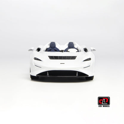LCD 1:18 McLaren ELVA - White LCD18015-WH