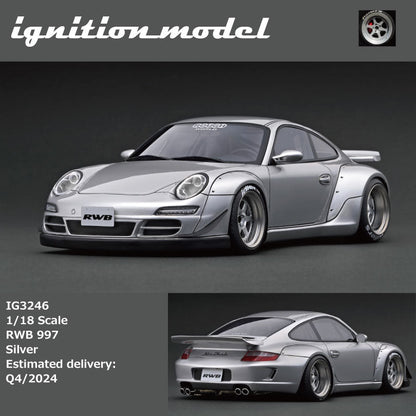 Ignition Model 1:18 RWB 997 Silver