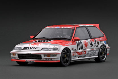 Ignition Model 1:18 Honda CIVIC (EF9) SiR White/Red