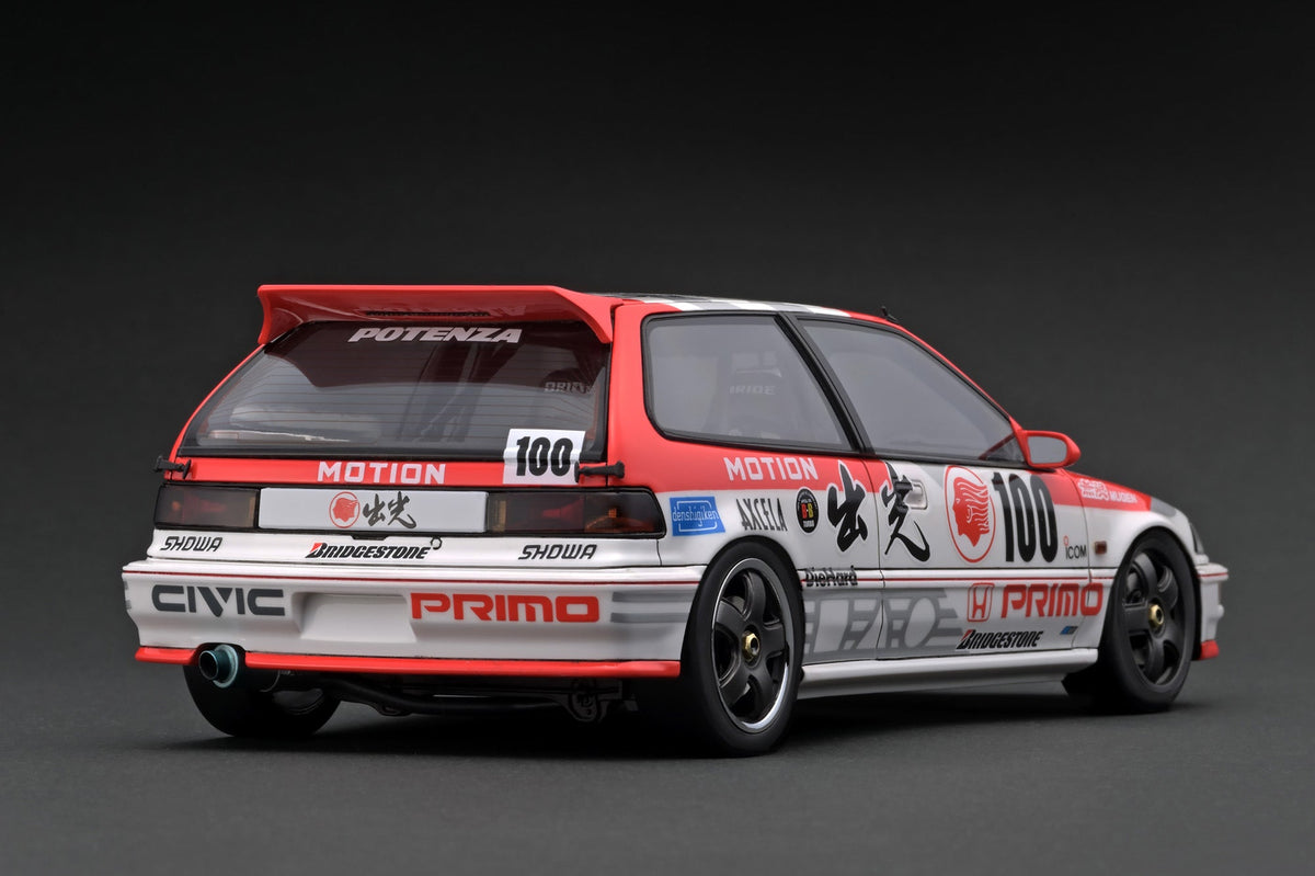 Ignition Model 1:18 Honda CIVIC (EF9) SiR White/Red