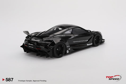 Topspeed 1:18 McLaren 720S LB Works Black TAS 2024