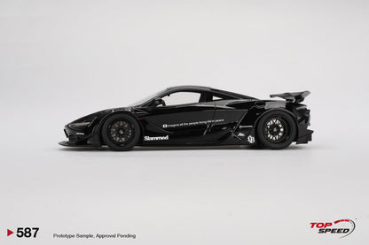 Topspeed 1:18 McLaren 720S LB Works Black TAS 2024