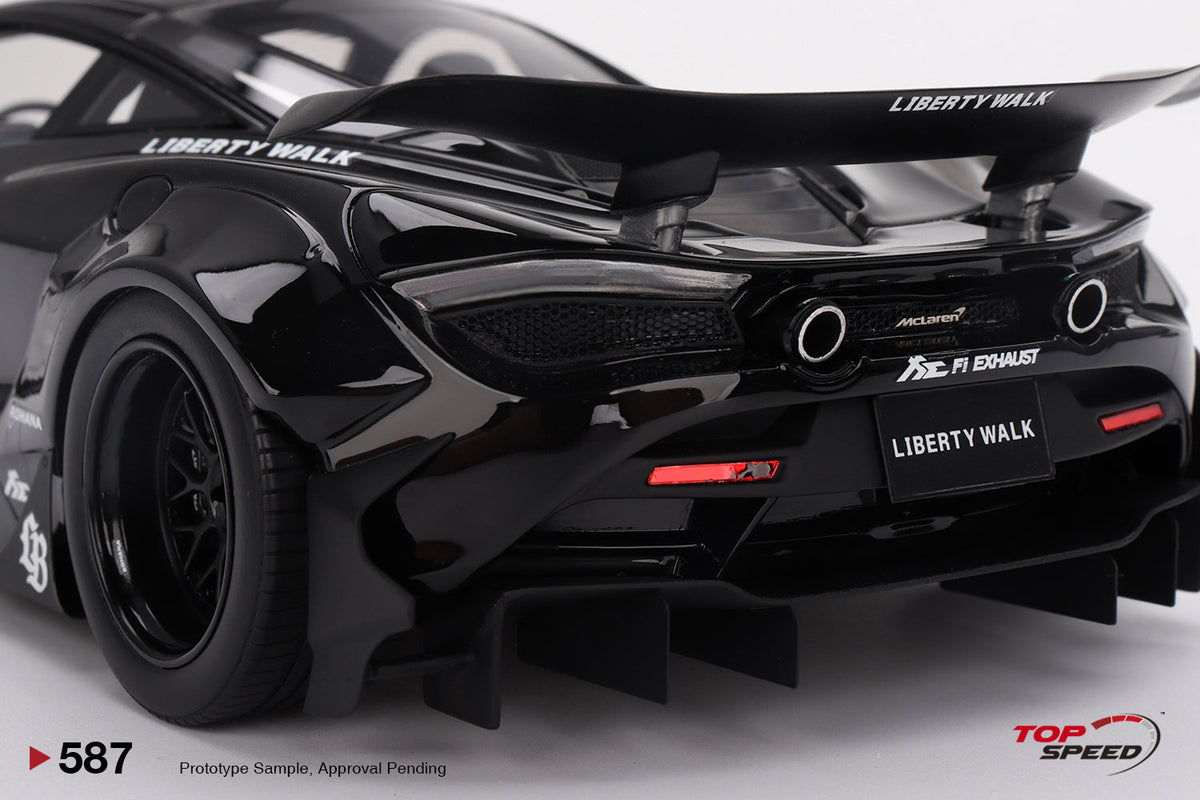 Topspeed 1:18 McLaren 720S LB Works Black TAS 2024