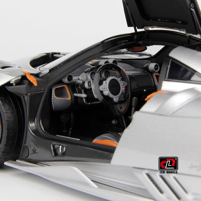 LCD 1:18 Pagani Imola Silver Diecast LCD18023-SI