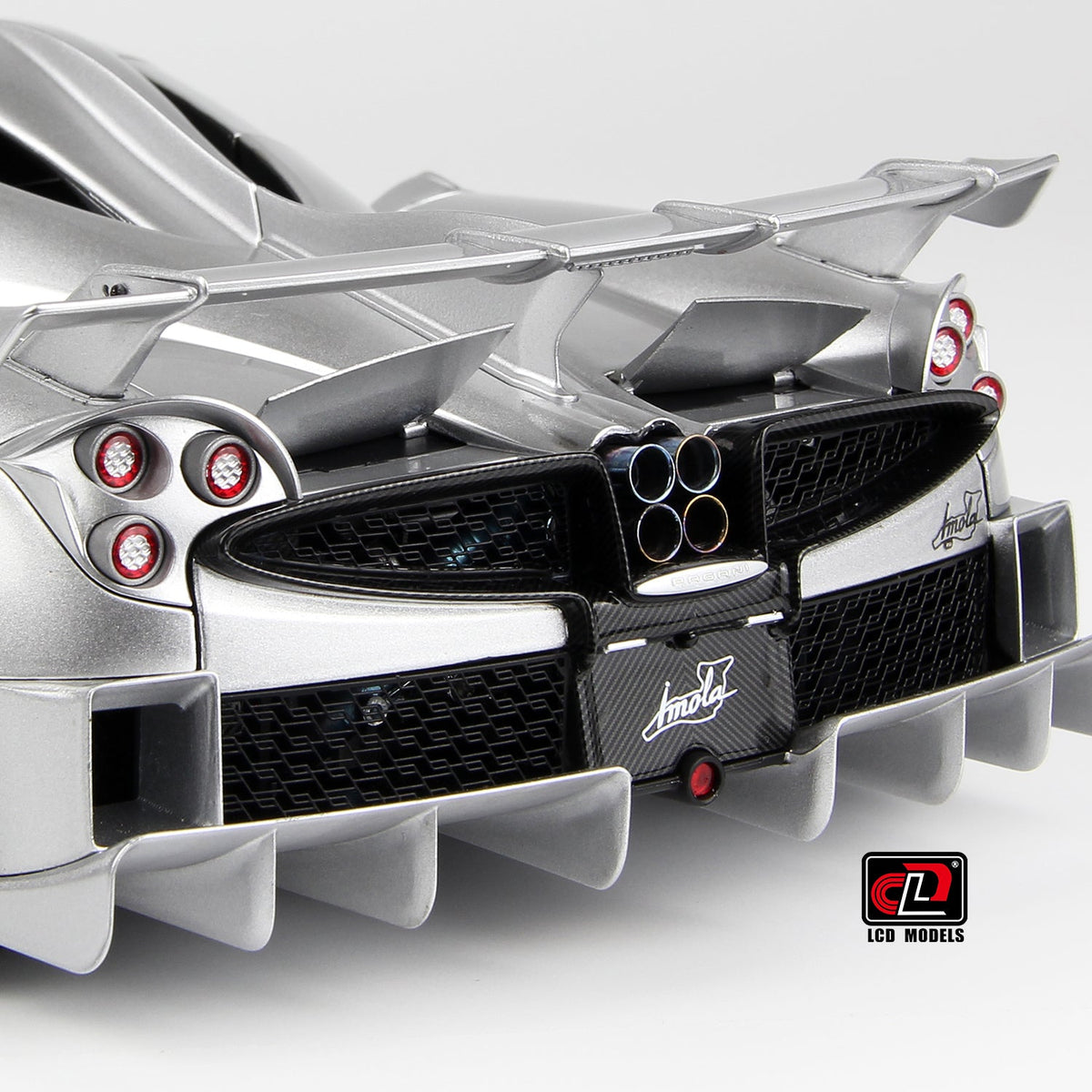 LCD 1:18 Pagani Imola Silver Diecast LCD18023-SI