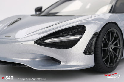Topspeed 1:18 McLaren 750S Ice Silver TS0546