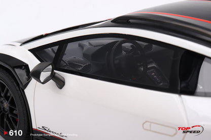 Topspeed 1:18 Lamborghini Huracán Sterrato Bianco Asopo TS0610