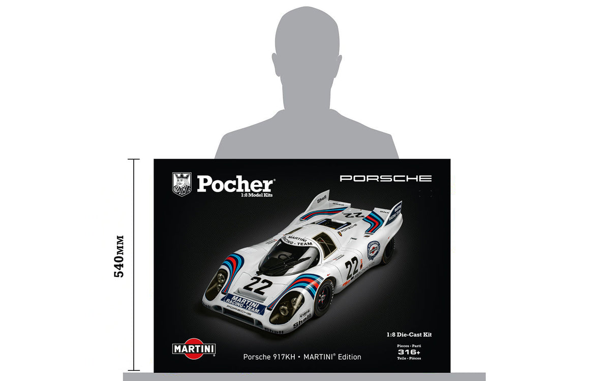 [Online Only] Pocher 1:8 HK122 Porsche 917K Martini HK122
