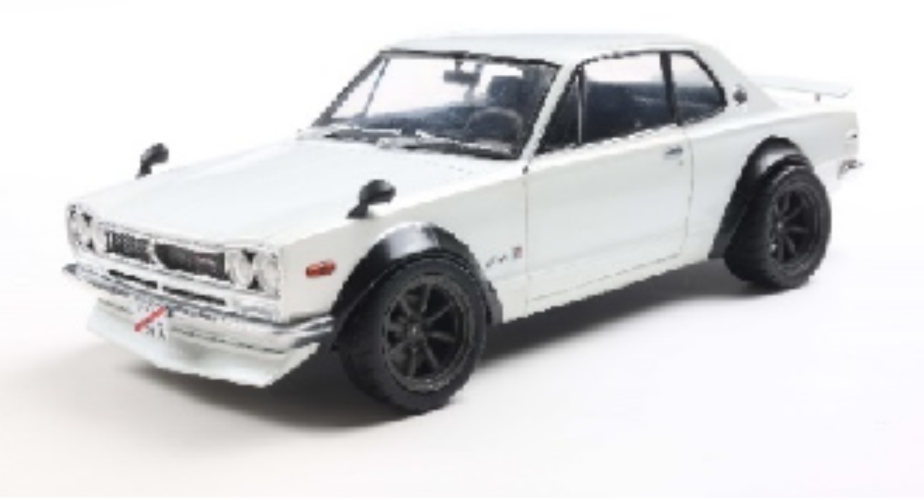 Solido 1:18 NISSAN SKYLINE (C10) HAKOSUKA SOLIDO WORKS PEARL WHITE 1970 S1813001