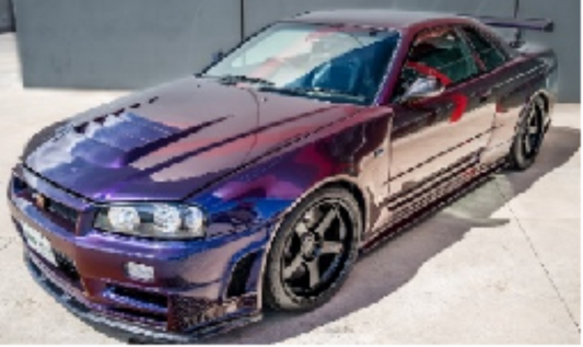 Solido 1:18 NISSAN SKYLINE (R34) GT-R Z TUNE MIDNIGHT PURPLE 1999 S1804311