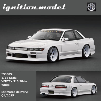 [Preorder] Ignition Model 1:18 VERTEX S13 Silvia White/Red (2 Colours)