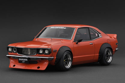 [Preorder] Ignition Model 1:18 Mazda Savanna (S124A) Semi Works Green/Orange (2 Colours)